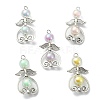 Transparent Acrylic Pendants PALLOY-JF02161-1