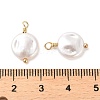 ABS Plastic Imitation Pearl Pendants KK-M266-35G-3