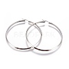 304 Stainless Steel Hoop Earrings EJEW-L226-019C-P-1