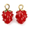 Alloy Enamel Pendants PALLOY-S032-01A-017-1
