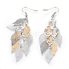 Fashion Small Nine Pieces Brass Dangle Earrings EJEW-TAC0004-A04-2