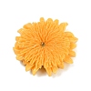 Opaque Resin Flowers Cabochons RESI-R463-02A-1