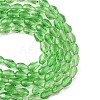 Glass Beads Strands LS-GLAA-R024-6x4mm-6-2