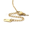 304 Stainless Steel Envelope Locket Necklaces NJEW-H024-04G-01-3