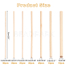   150Pcs 7 Style Round Wooden Sticks DIY-PH0008-41-2