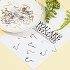 Brass Earring Hooks KK-PH0035-82-RS-5