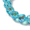 Electroplate Transparent Glass Beads Strands LS-EGLA-A035-T8mm-L08-3