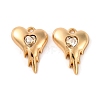 Alloy Crystal Rhinestone Pendants ALRI-M021-01-1