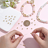 30Pcs Brass Crimp Beads KK-BBC0025-43-3