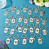 1Pc Stainless Steel Keychains KEYC-TADJ0001-08N-5
