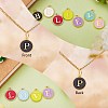120Pcs 12 Colors Golden Plated Alloy Charms ENAM-SZ0001-64P-8