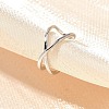 925 Sterling Silver Cuff Earrings for Women EJEW-F360-01B-P-4