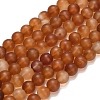 Natural Carnelian Beads Strands G-L642-G01-6mm-2