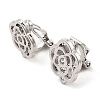 Alloy Clip-on Earring Findings FIND-L015-005P-1