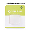 Sterling Silver Magnetic Clasps X-STER-A102-011P-8mm-3