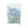 100Pcs Polyester Cord Mobile Straps MOBA-FS0001-02H-11