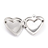 Non-Tarnish 316 Stainless Steel Locket Pendants STAS-L258-005A-P-4