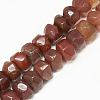 Natural Carnelian Beads Strands G-S303-03-1
