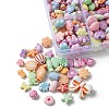 Craft Style Acrylic Beads Sets MACR-FS0001-68-3