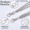 Alloy Multilayer Chain Belts for Pants AJEW-WH20018-133-6