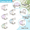 15Pcs 5 Colors Alloy Pendants FIND-YW0017-89-5