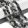 Natural Eagle Eye Stone Beads Strands X-G-P497-01C-52-2