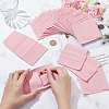 Velvet Jewelry Flap Pouches ABAG-WH0038-43G-3