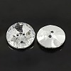 Acrylic Rhinestone Buttons X-BUTT-A013-48L-01-2
