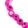 Handmade Evil Eye Lampwork Beads Strands LAMP-G164-10A-03-3