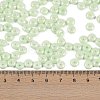 Opaque Colours Luster Glass Seed Beads SEED-P008-01C-02-4