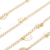 Handmade Brass Curb Chains CHC-D026-13G-2
