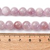 Natural Kunzite Beads Strands G-H313-01B-8mm-6