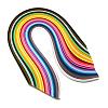 Rectangle 50 Colors Quilling Paper Strips DIY-R041-08-2