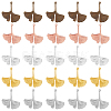 70Pcs 5 Colors Brass Pendants KK-FH0005-58-1