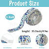 Resin Rhinestone Crystals Beaded Trim DIY-WH20050-05A-2
