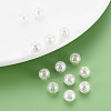 Transparent Crackle Acrylic Beads MACR-S373-66-L06-7