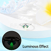 Glowworm Brass & Rhinestone & Luminous Stone Finger Rings for Women FS-WG997BF-01-1