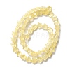 Transparent Glass Beads Strand X1-GLAA-F112-02D-3