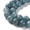 Dyed Natural Malaysia Jade Beads Strands G-G021-01B-01-4