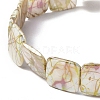 Drawbench Style Natural Freshwater Shell Beads Strands SHEL-C003-01-3