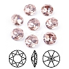 Pointed Back & Back Plated K9 Glass Rhinestone Cabochons RGLA-J012-10mm-319-1
