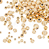 120Pcs 6 Style Brass Groove Bead KK-HY0002-98-1