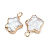 Natural Keshi Pearl Pendants KK-D423-07G-2