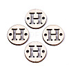 Unfinished Natural Poplar Wood Links Connectors WOOD-S045-140A-01H-1
