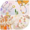 50Pcs Opaque Acrylic Beads SACR-SC0001-29-5