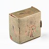 Rectangle Foldable Creative Kraft Paper Gift Box CON-B002-07A-01-6
