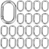 Zinc Alloy Spring Gate Rings FIND-SP0001-12B-1