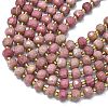 Natural Rhodochrosite Beads Strands G-K389-E27-01-3