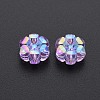 Transparent Acrylic Beads MACR-S373-06-C04-3
