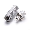 304 Stainless Steel Bayonet Clasps STAS-E440-12B-P-2